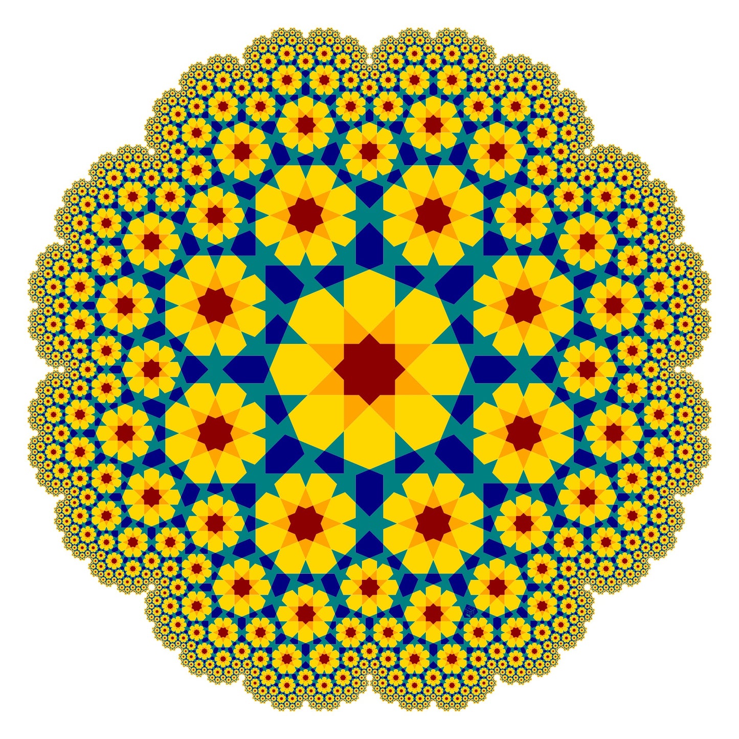 Infinity Bloom 8 - Marigolds (24x24)