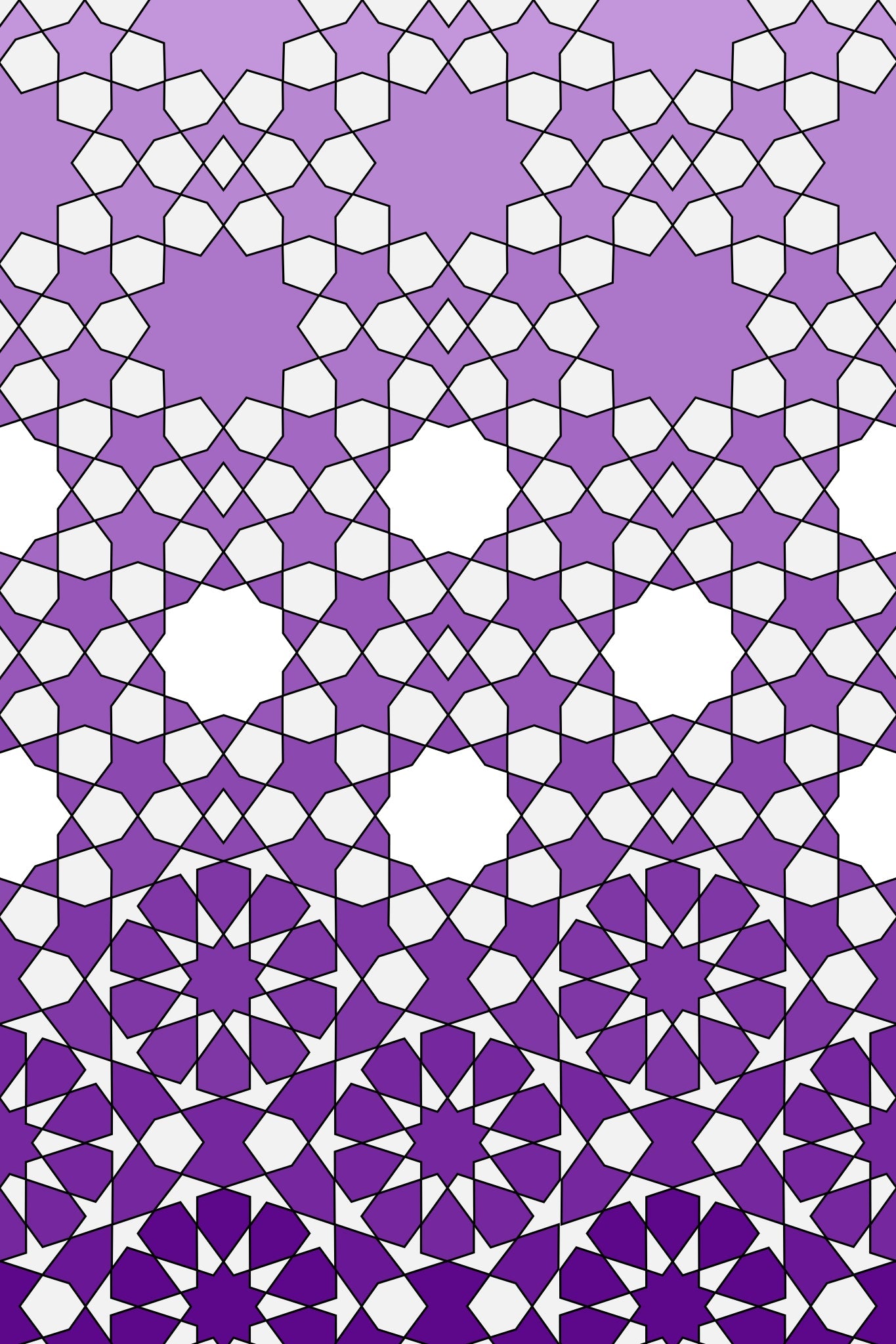 Santorini - Purple (20x30)
