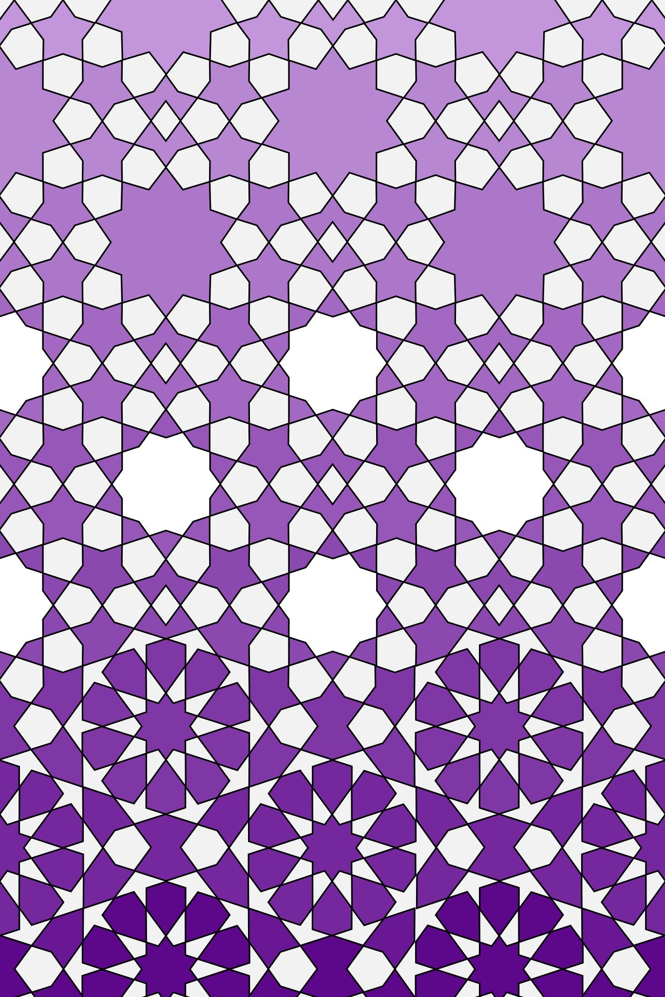 Santorini - Purple (20x30)