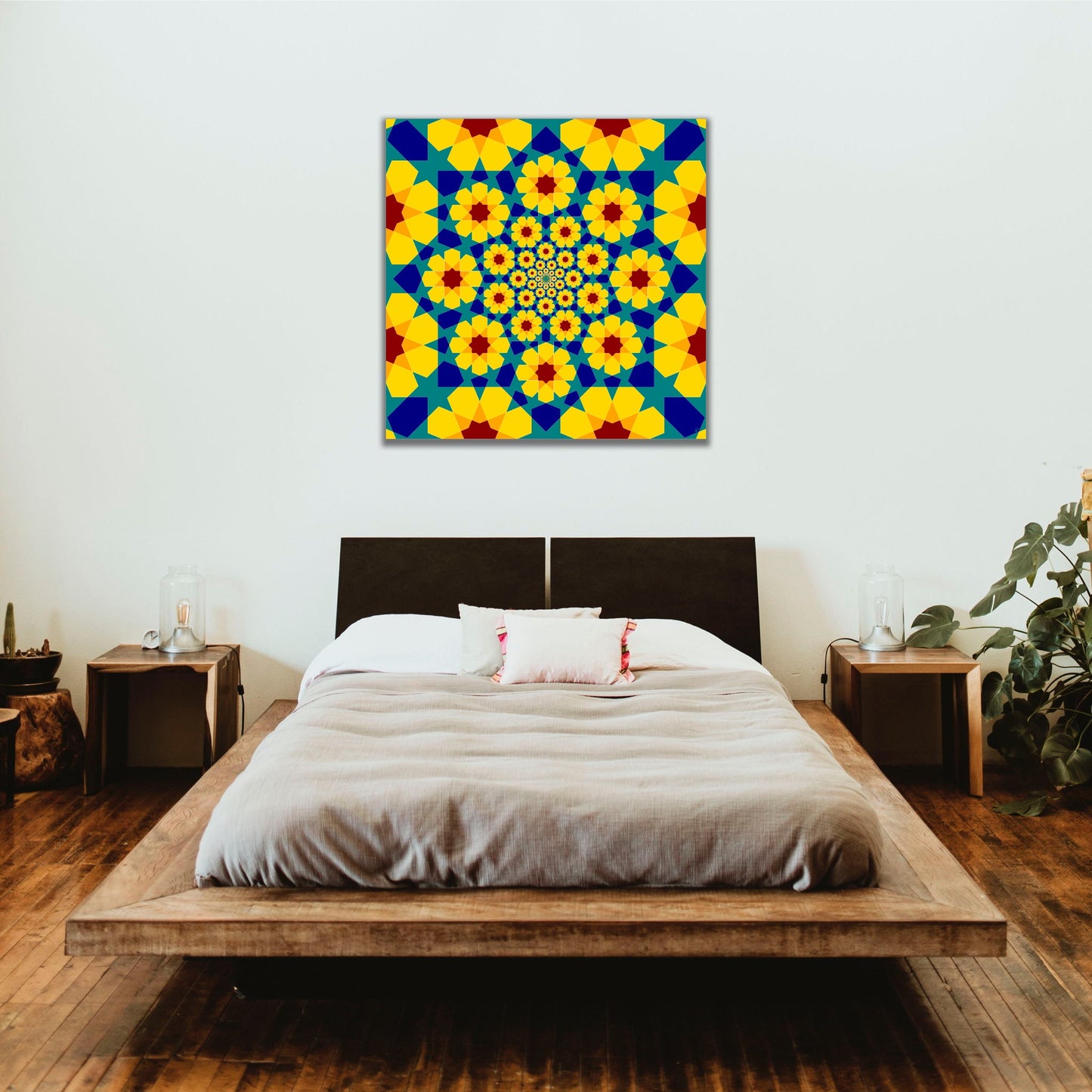 Starburst 8 - Marigolds (48x48)