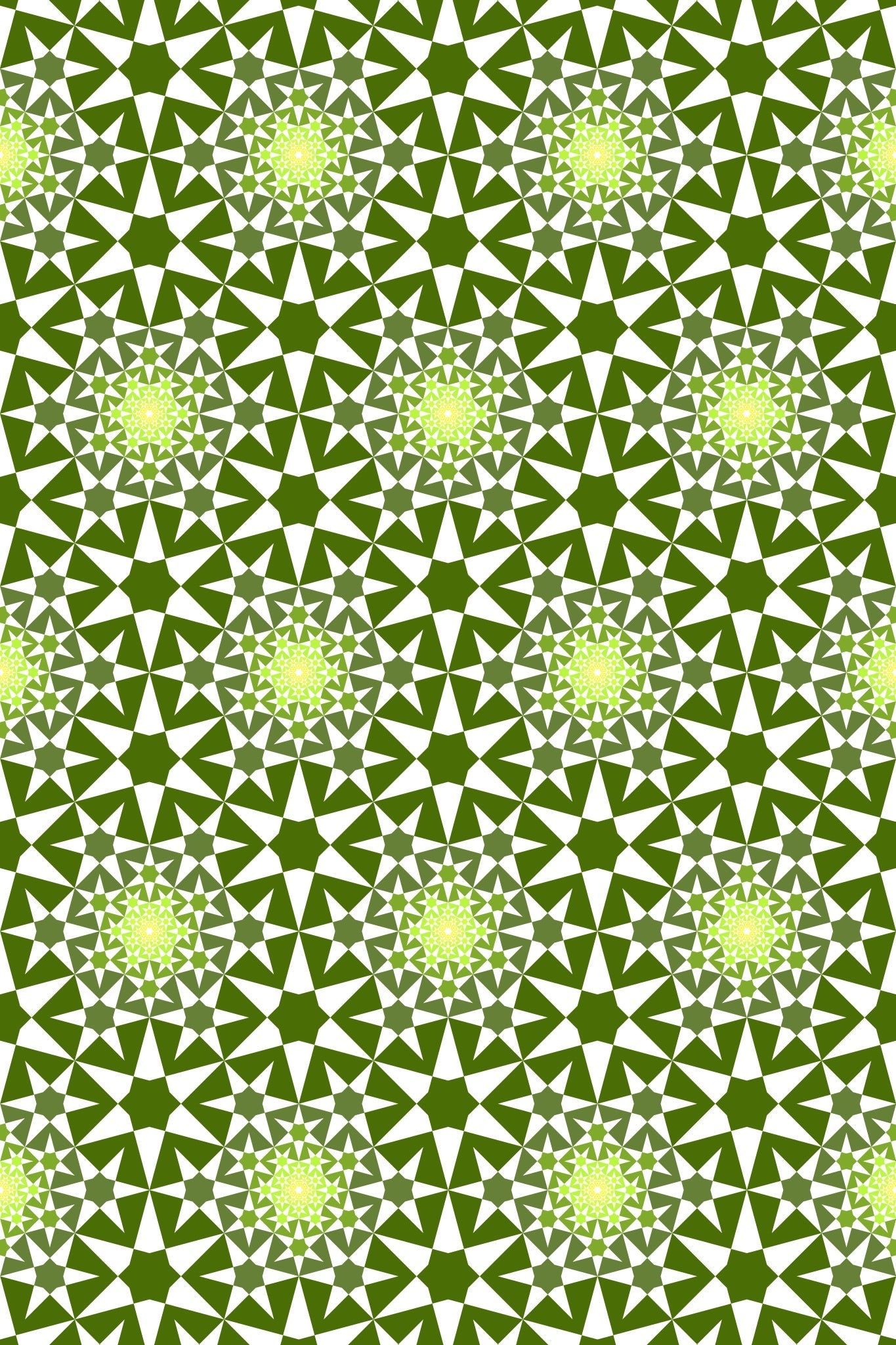 Vibration 6 - Ferns (20x30)
