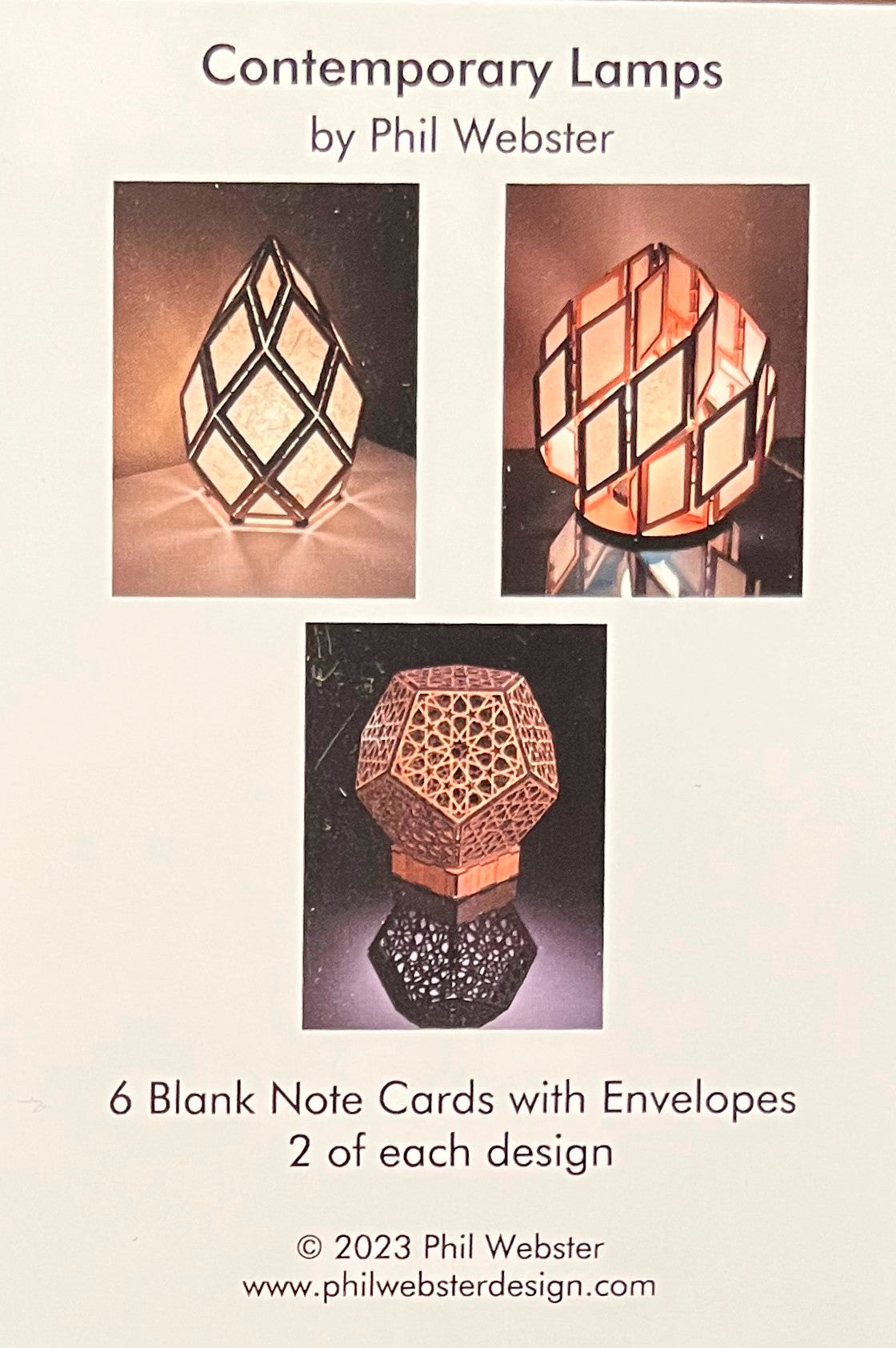 Blank Note Cards (4x6, set of 6)