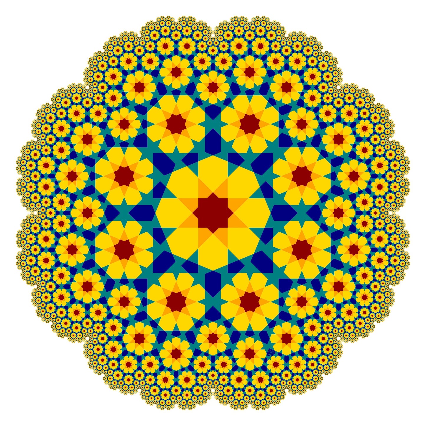 Infinity Bloom 8 - Marigolds (24x24)