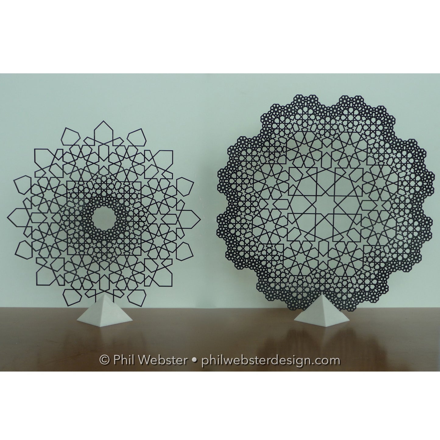 Islamic Fractal Star and Flower